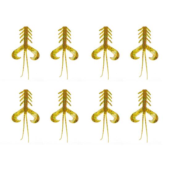 Мягкая плавающая приманка, реалистичная эластичная, яркая, гибкая, из ТПЭ, цвет, пресная вода, морская вода