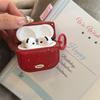 Ins темпераментный красный брызги чернил для AirPods защитный чехол для AirPods 1-го поколения чехол для наушников Pro1-го поколения