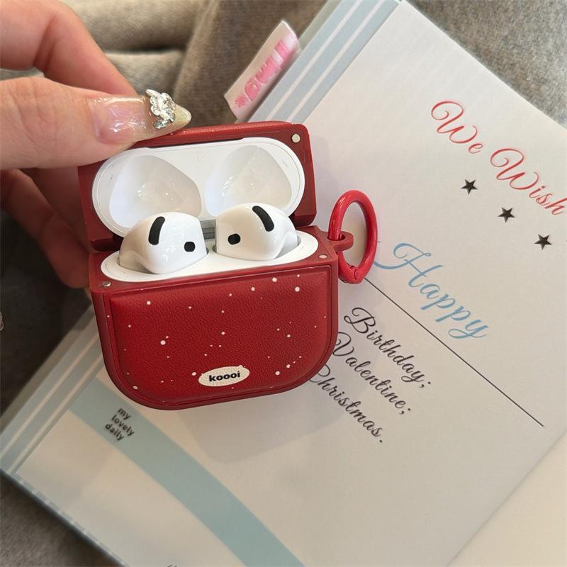 Ins темпераментный красный брызги чернил для AirPods защитный чехол для AirPods 1-го поколения чехол для наушников Pro1-го поколения