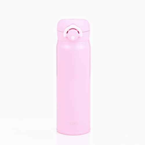 Thermos Water Bottle Vacuum Insulated Mobile Mug 500ml Pink JNR-501 P
