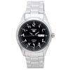 Восстановленные Мужские Часы Seiko 5 Нержавеющая Сталь Черный Арабский Циферблат Автоматические SNKP21 SNKP21J1 SNKP21J