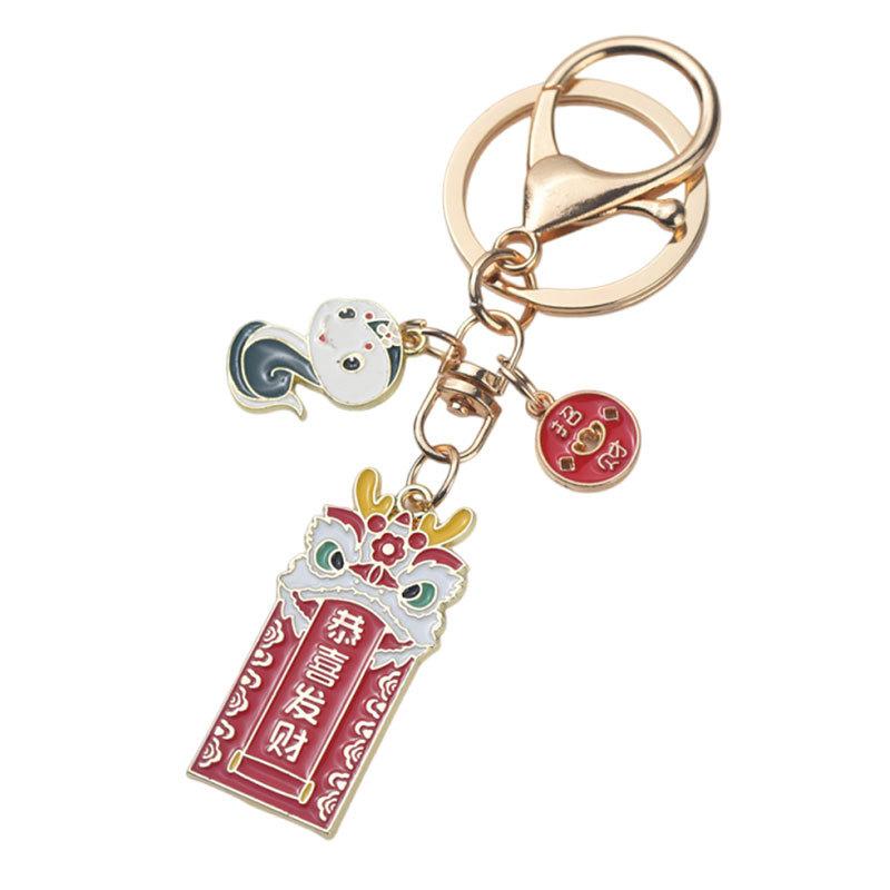 Подвеска на сумку «Год змеи» на празднование весеннего фестиваля в честь китайского Нового года