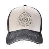 Catholic Bible Gateway Psalm 91 Christianism Stuff Unisex Women Baseball Cap Christianity Christian Distressed Denim Washed Dad Hat