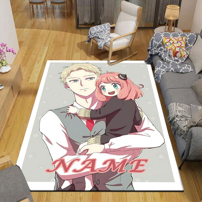 Custom 1Pc Spy Family Romance Rug Office Carpet Indoor Outdoor Entrance Doormat Nonslip Soft And Comfortable Living Room D2915264