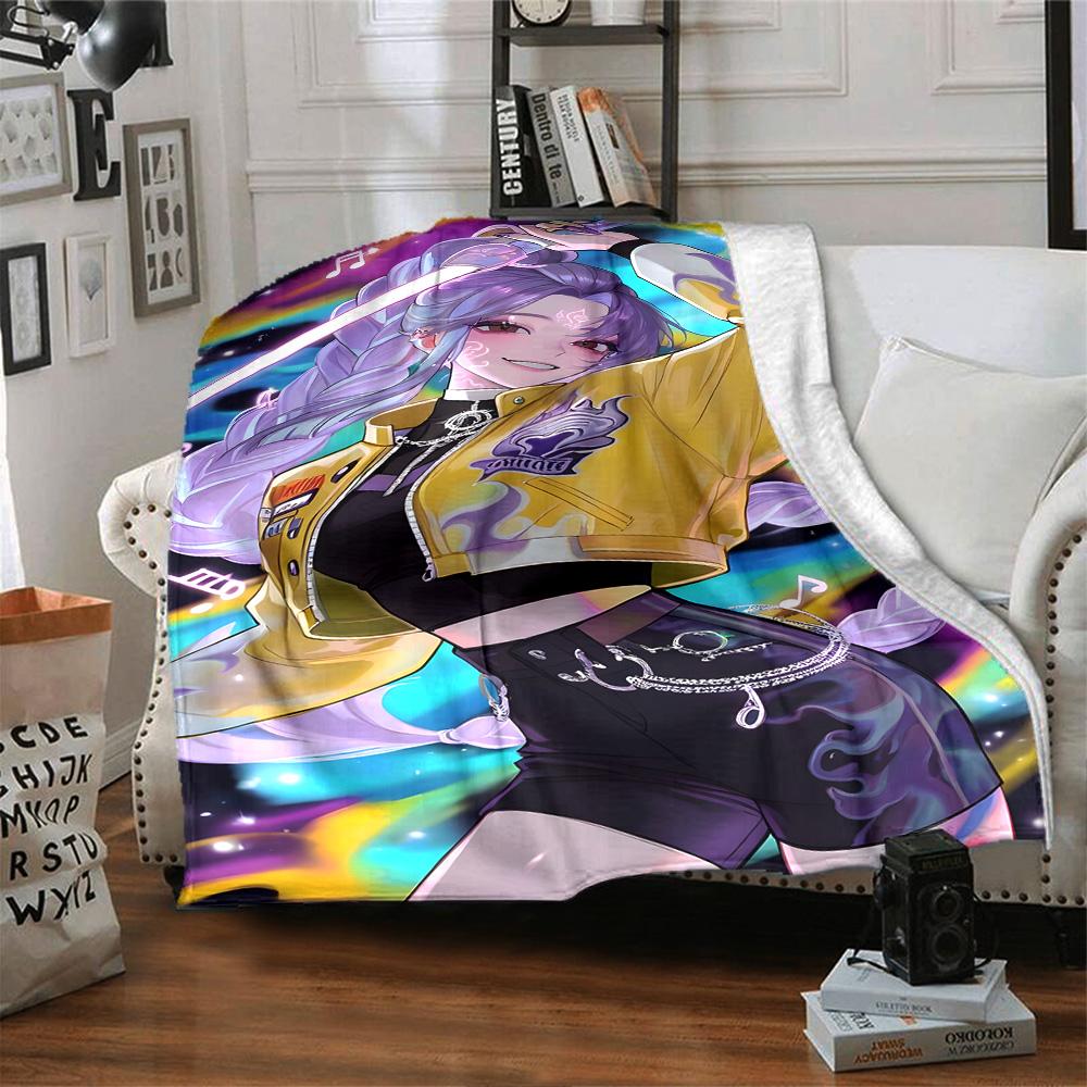 Zooey Friends Blanket Comfortable Perfect for Picnics Bed Seaside All-Season Use Modern Birthday Christmas Gift Blanket