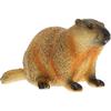 LIFKOME Groundhog Figurine Realistic Wildlife Model Animal Collectible Statue Simulation Groundhog Ornament for Desktop Cake Topper Bookshelf Garden
