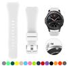 Ремешок 20 мм 22 мм для Samsung galaxy watch4 44 мм/40 мм 5 pro active 2 Gear s3, силиконовый браслет Correa, браслет Huawei Watch gt2/3/2e