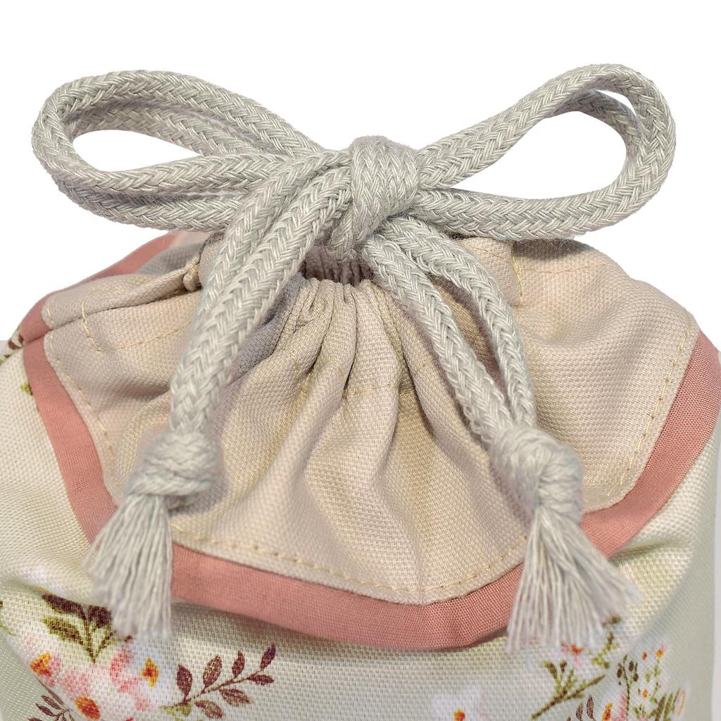 COLORFUL CANDY STYLE Drawstring Small Set of 2 Different Cup Accessory Tool Petite Bouquet and Mimosa NU903100 Bag, Patterns, Bag, Holder, Bag,