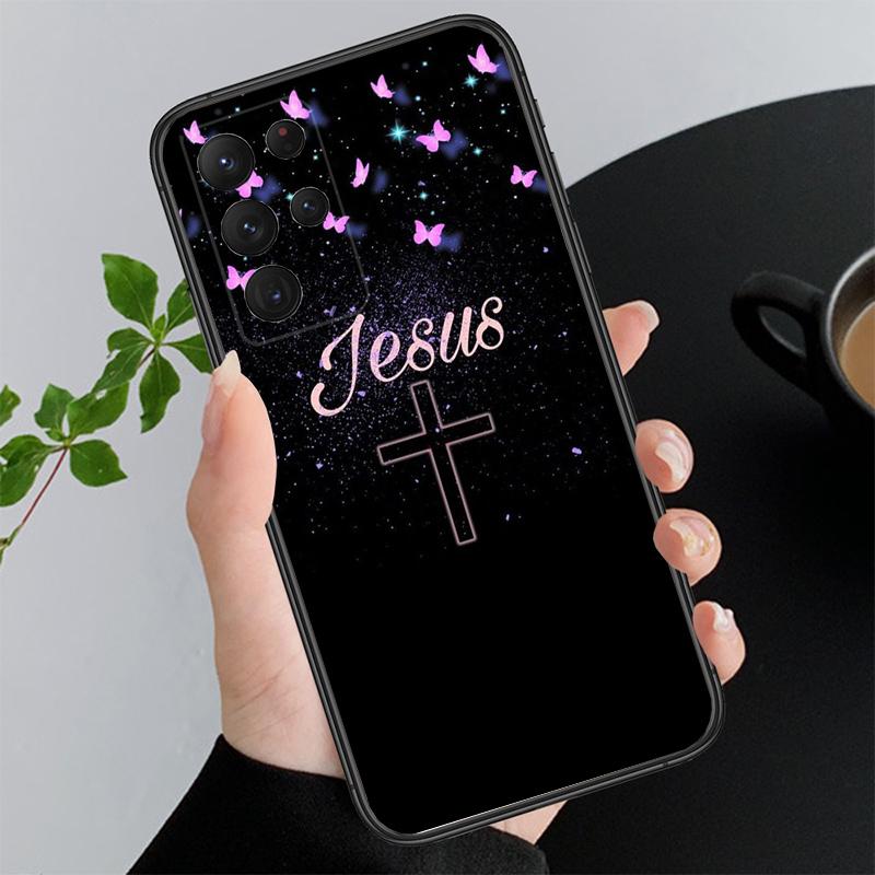 Jesus Phone Case For Samsung Galaxy A35 A55 A54 A15 A25 A05s A05 A22 A24 A52 A33 A34 M34 M14 M54 M23