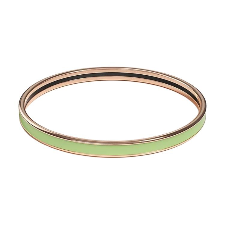 HERMES Uni Bangles Women's Bubble Green H240001FO4S