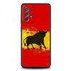 Spain Bull Flag Phone Case For Samsung Galaxy A17 A07 A55 A35 A25 A15 A05s A33 5G A31 A23 A21s A13 A41 A73 A53 A51 A71 A03 Cover