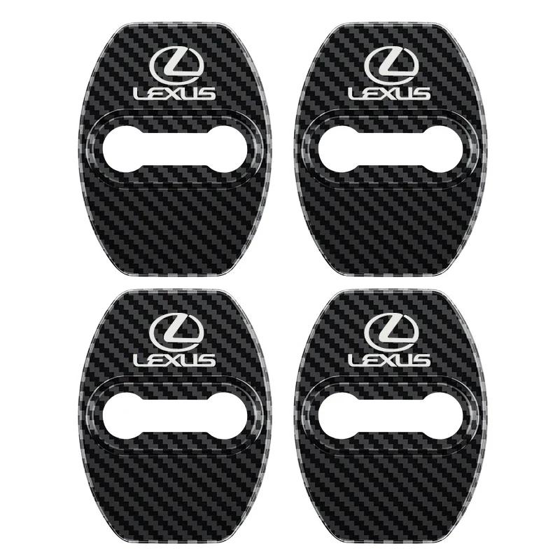 2026 Hot Interior Stickers For Lexus RX350 IS300 ES350 IS250 CT200H IS NX ES GS350 NX200T RX GX GX460 4pcs Stainless Steel Car D
