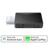 2-в-1 Мини Проводной на Беспроводной Автомобильный CarPlay Донгл Адаптер Умная Android Auto Коробка для Штатной Автомагнитолы Plug and Play Smart Link