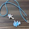 Minority Design Cute Fish  Necklace Korean Style Resin Ornament Clavicle Chain  Student