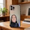 Чехол для телефона с мемами Ким Кардашьян Для iPhone17,16,15,14,13,12,Plus,Pro Max, 5G Другие Мягкий Черный Чехол