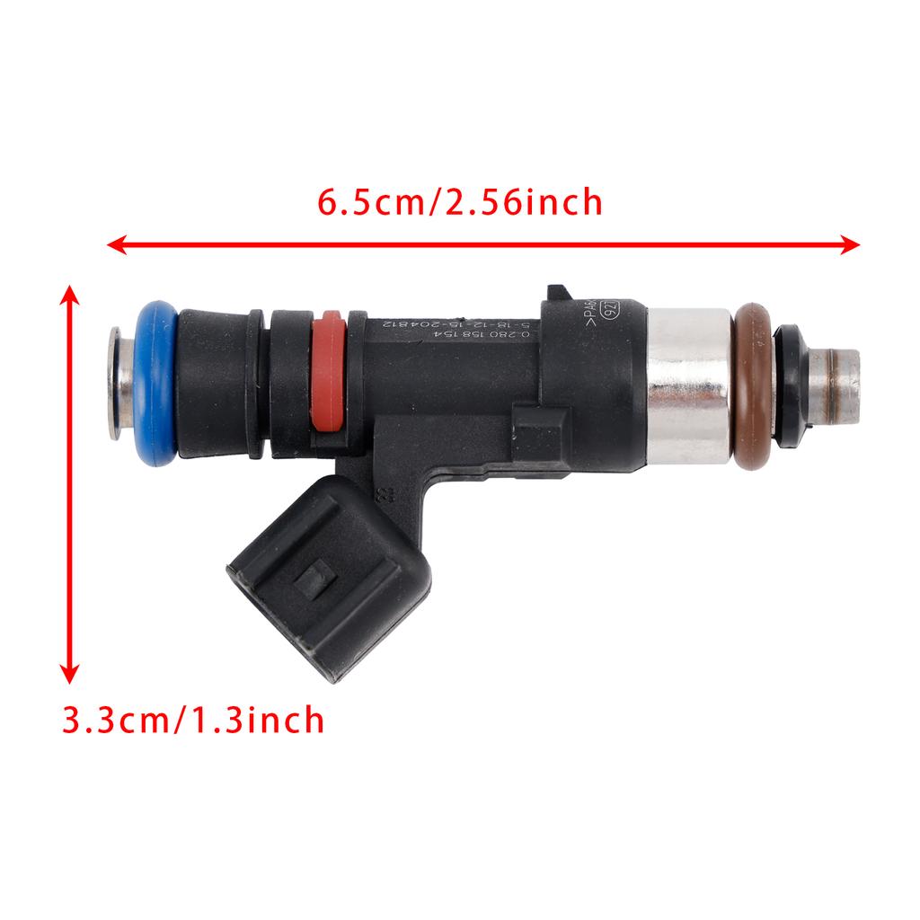 6Pcs Fuel Injector For Saturn Outlook Vue GMC Acadia Enclave 07-08 0280158154