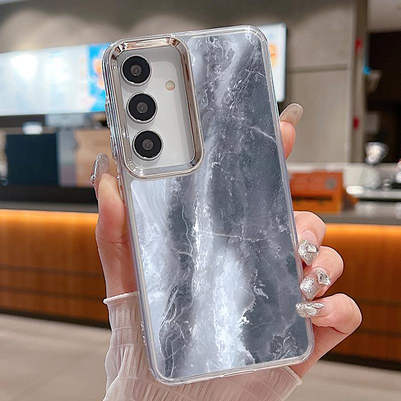 Кейс из песчаника и мрамора для Samsung Galaxy Z Flip 8 7 6 5 4 Flip8 Flip7 Flip6 Магнитный для Magsafe Прозрачная жесткая складная крышка для телефона из поликарбоната