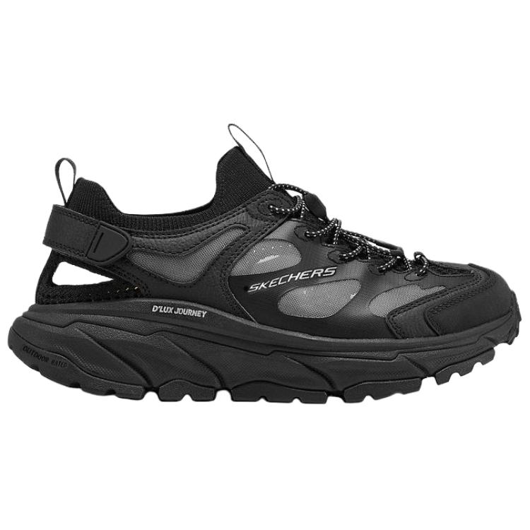 Skechers Уличная удобная мягкая износостойкая обувь для ручьев Женская обувь Черная 180217-BBK