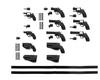 TOMYTEC Little Armory LA074 Набор револьверов A Пластиковая модель 317012
