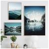 Природа Пейзаж Плакат Скандинавский Стиль Гора Любовь Цитаты Печать Настенная Картина Холст Картина Скандинавское Украшение Дома Без Рамки