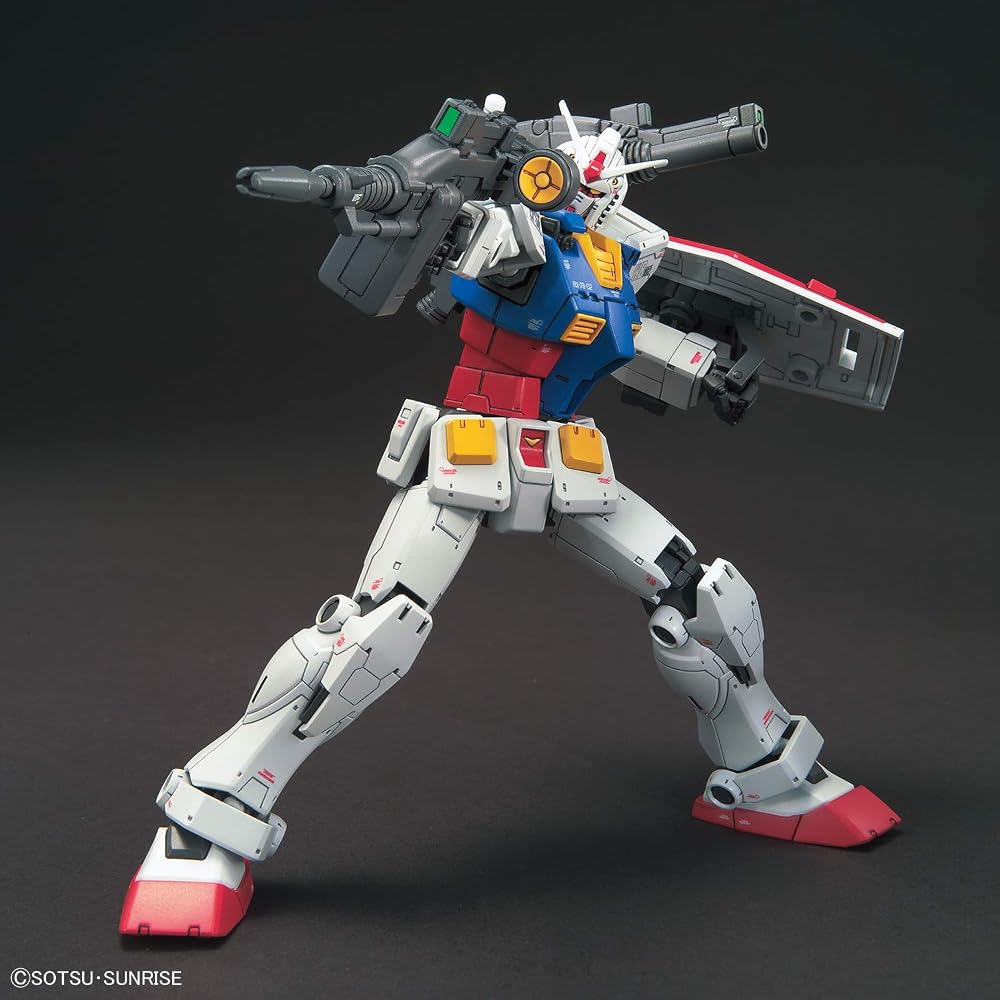 HG Мобильный костюм Гандам: Происхождение RX-78-02 Гандам, масштаб 1/144, пластиковая модель с цветовой маркировкой