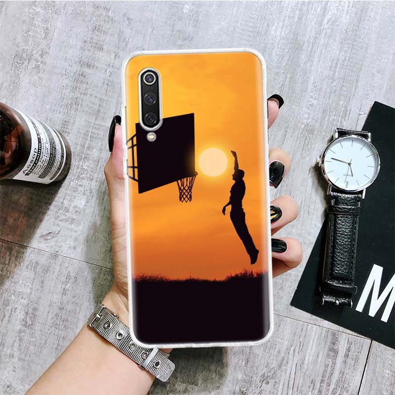 Чехол для телефона с рисунком баскетбольного кольца и мяча для Xiaomi Redmi Note 15 14 13 12S 12 Pro Plus 11S 11E 11 11T 10S 10 Art Мягкий чехол с узором Re