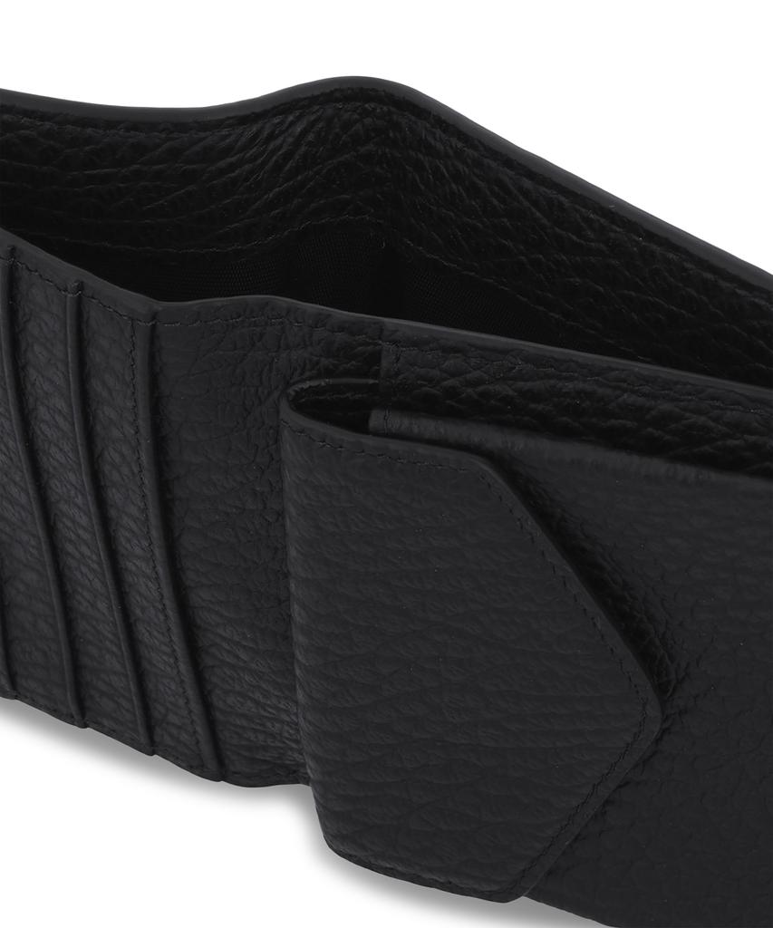 Maison Margiela Stitch Logo Wallet - Black / S56Ui0140P4455T8013