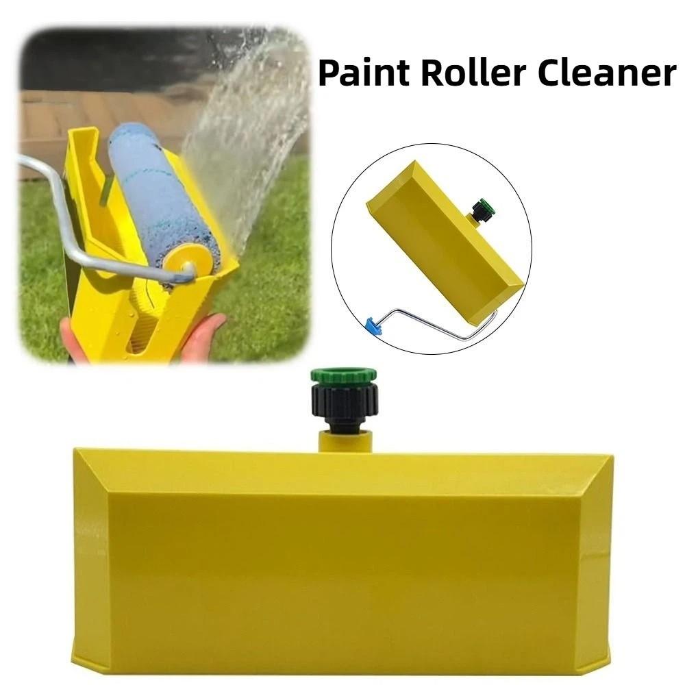 Reusable Design Paint Roller Cleaner Easy to Use Fast Drying Maintenance Tool ABS Yellow Reusable Cleaning Tool Contractors