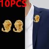 10pcs/set Anchor Rudder Brooch Fashion Vintage Men Shirt Suit Badge Collar Lapel Pins Brooches Jewelry Accessories Gifts
