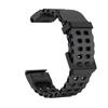 Двухцветный спортивный силиконовый ремешок для часов Garmin Fenix 8 Pro 47 мм 51 мм 7 7X 6 6X 5 5X Plus/Epix/Quatix/Tactix/Enduro 26/22 мм