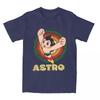 New Arrival Men Classic Cartoon Astro Boy Shirt Apparel Japan Manga Mighty Atom Astroboy  T-shirt Clothing Tee Shirt#Color