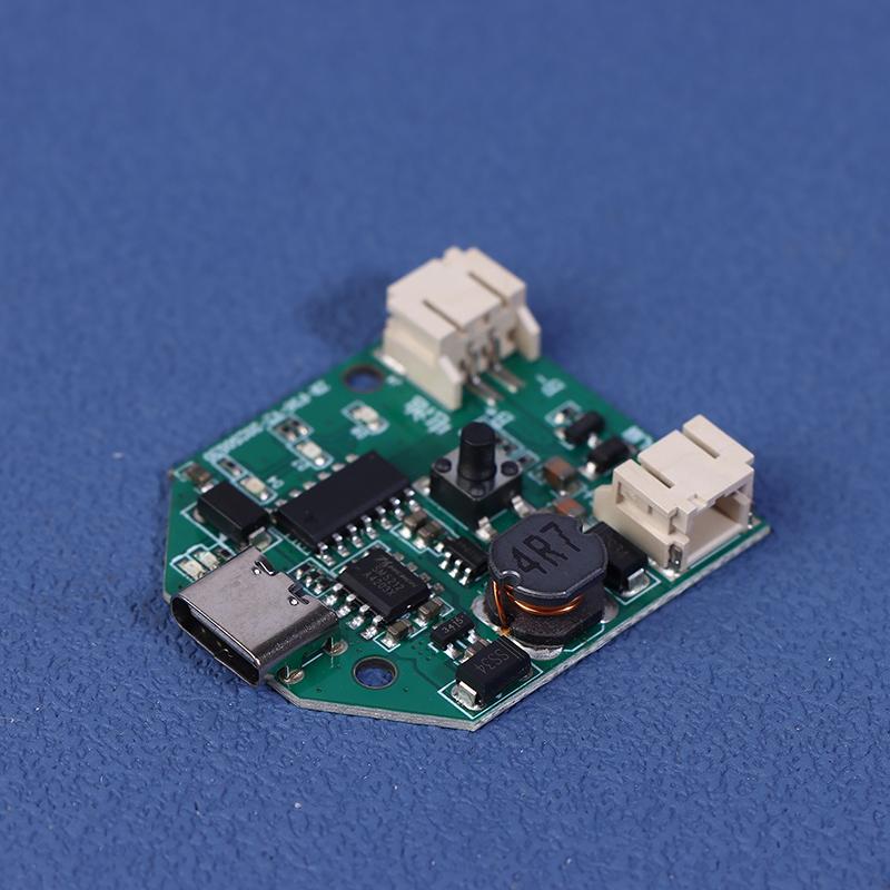 Модуль вентилятора Type-C Micro Usb 9 В 3 скорости Плавная регулировка скорости Плата управления зарядкой Мини настольный вентилятор Ручной вентилятор Схема Печатная плата