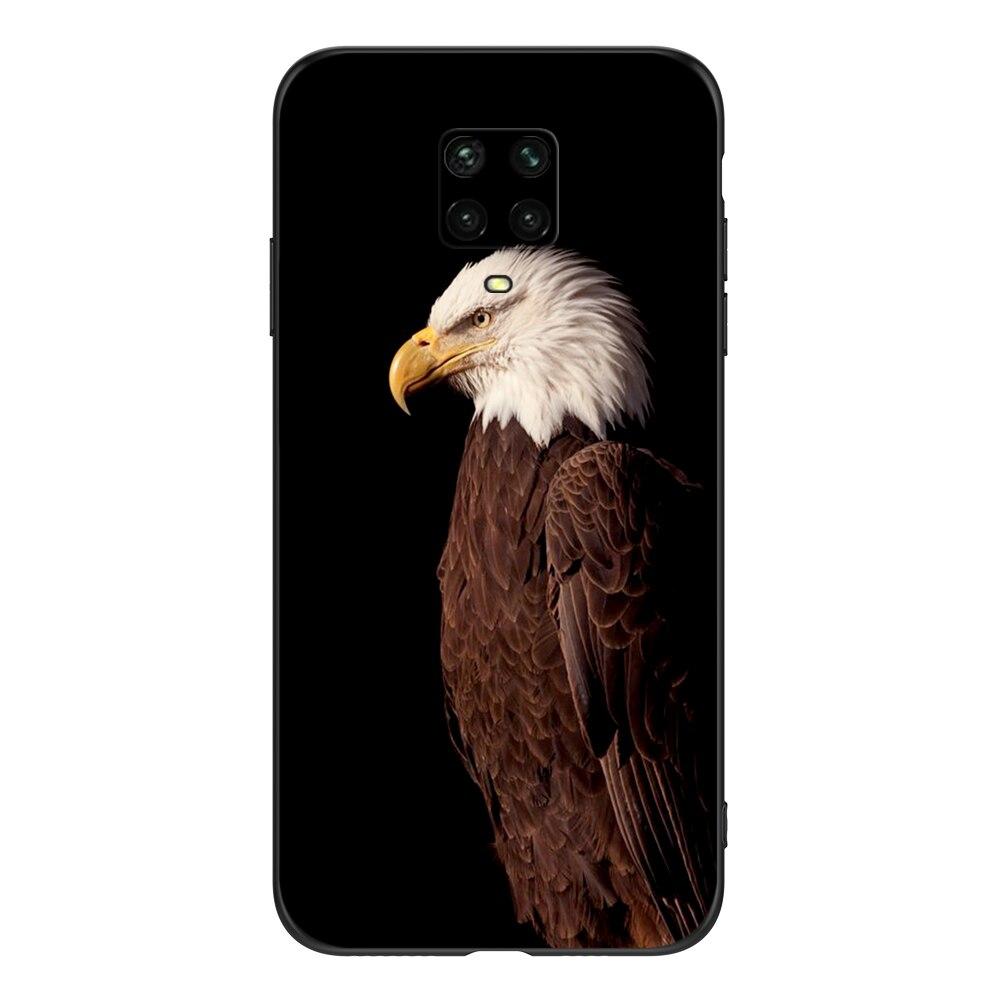 Чехол для Xiaomi Redmi Note 9S 9pro 6,67 дюйма, чехол для Redmi Note 9 Pro Note9S Note9Pro, черный чехол из ТПУ, лев, волк, тигр, дракон