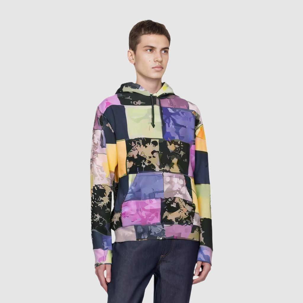 Supreme Patchwork Hooded Sweatshirt SUP-SS19-10178
