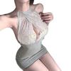 Sex underwear Sexy uniform Temptation neck one-piece pajamas hip skirt Abstinence suit