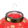 Водонепроницаемый подвесной фонарь Лампа Благословение 10 дюймов Китайский новогодний фонарь Ткань с кисточками Уличный круглый фестивальный декор