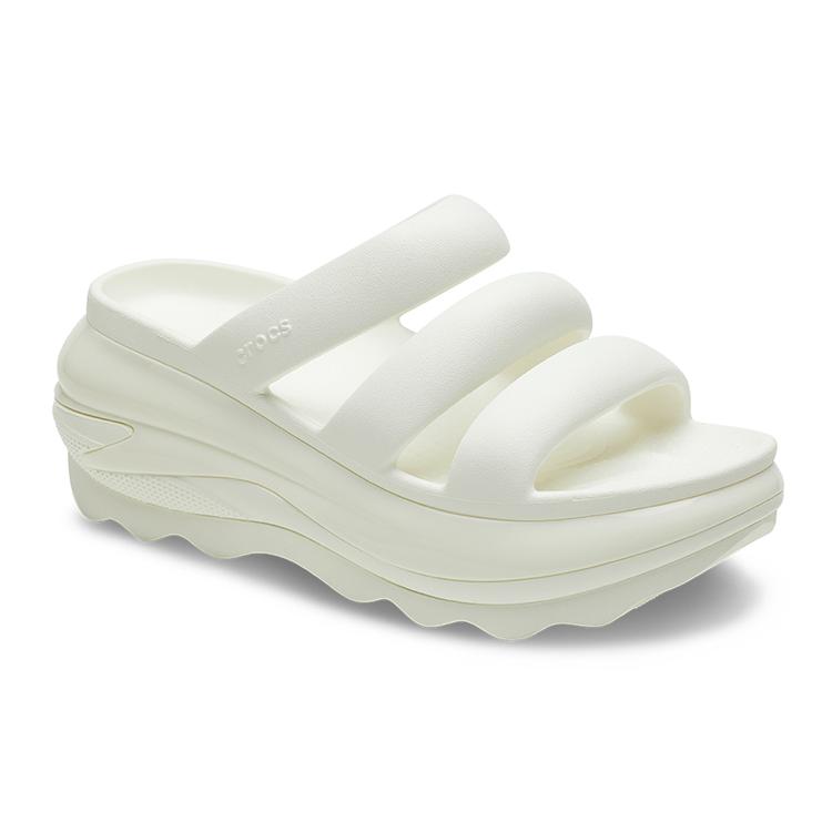 Crocs Mega Crush на тройной застежке 'Chalk White' 209842-0WV