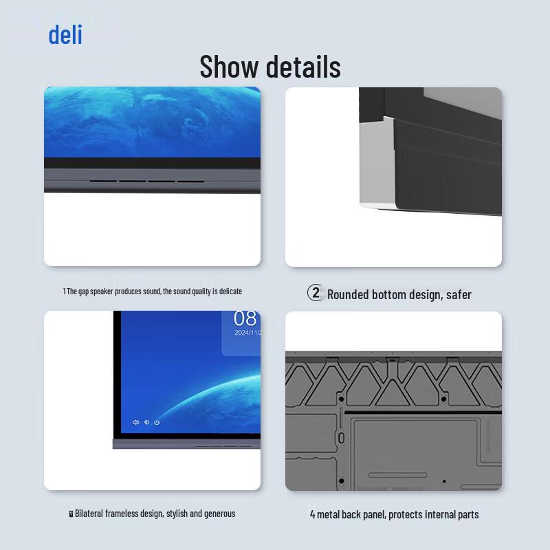 Deli 75-inch Interactive All-in-One Conference Display (CN version)
