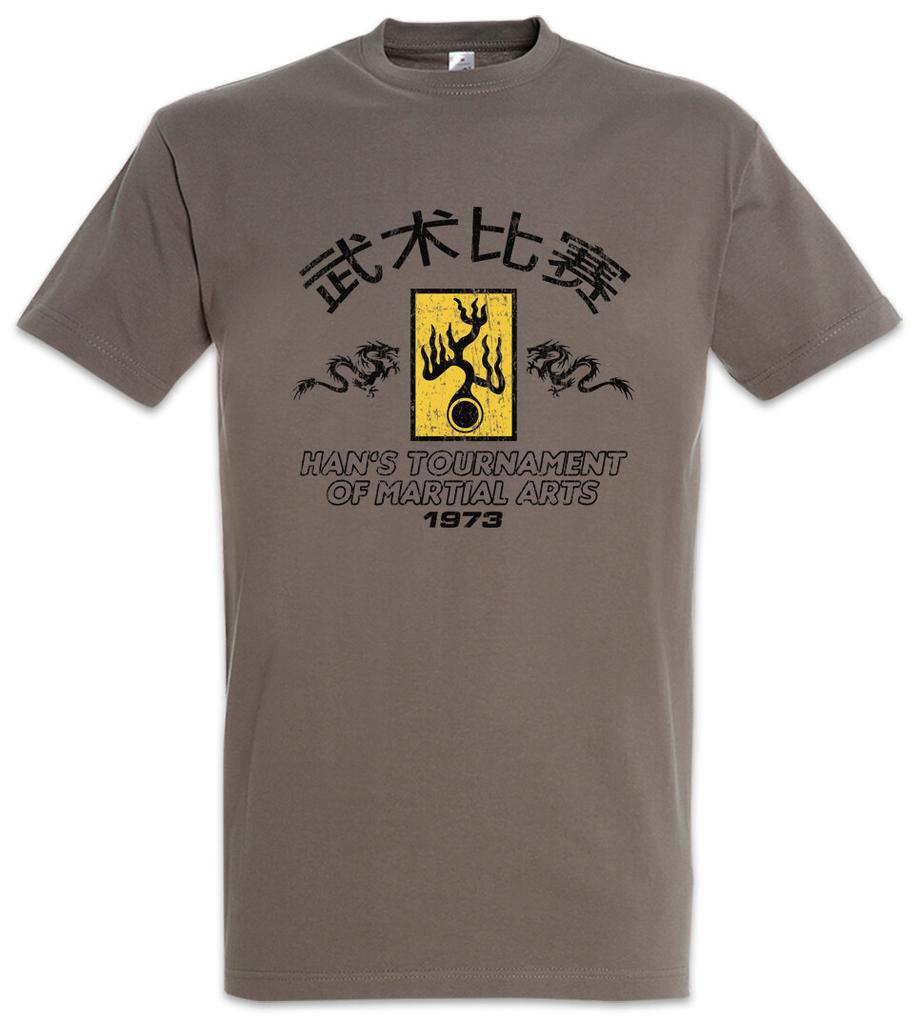 Han's Tournament II T-Shirt Mens Womens Tees Top Enter The Symbol Sign Dragon Bruce Logo Kung-Fu Lee