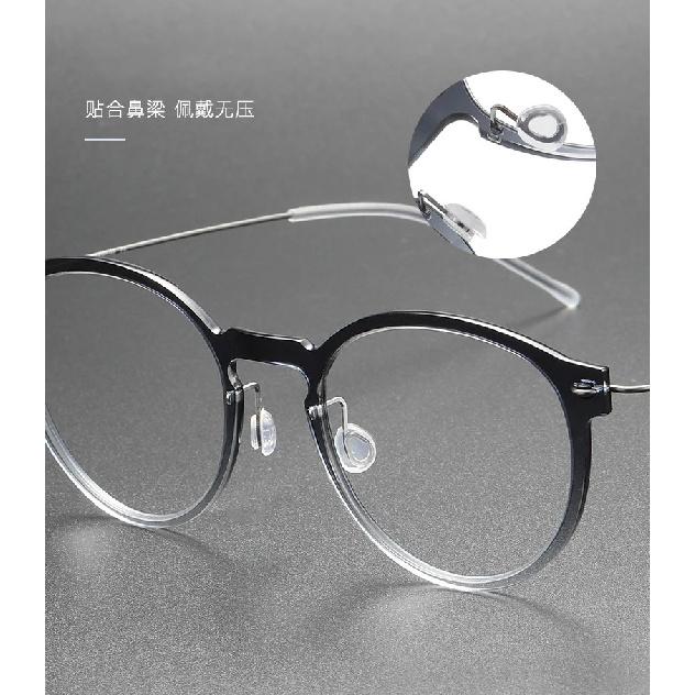 Denmark Designer Ultralight 4.7g Titanium Eyeglass frames Men Women Vintage Round Optical Glasses Frames Computer Eyeglasses