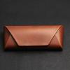 Japanese  PU Leather Sunglasses Box Glasses Case Crazy Horse Leather Retro Art For Eyewear Storage Gift Idea Suitable