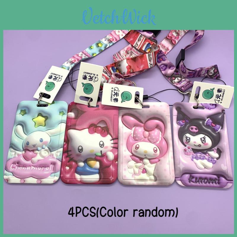 Stylish 3d Card Holder With Cartoon Design Korean Version