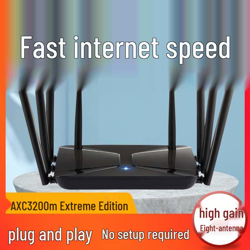 Высокоскоростной двухдиапазонный гигабитный WiFi 6 роутер 5G с функцией проникновения через стены