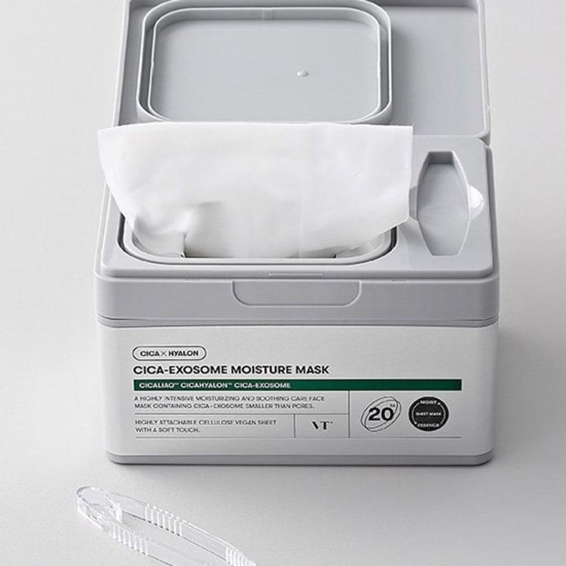 VT VT Cica Exosome Увлажняющая маска 20 шт. (Успокаивающий/увлажняющий)
