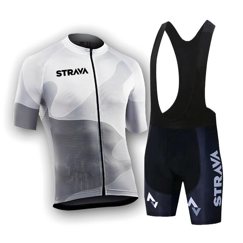 Mens Cycling Jersey Set Short Sleeve Quick Dry Breathable Road Mountain Bike Apparel