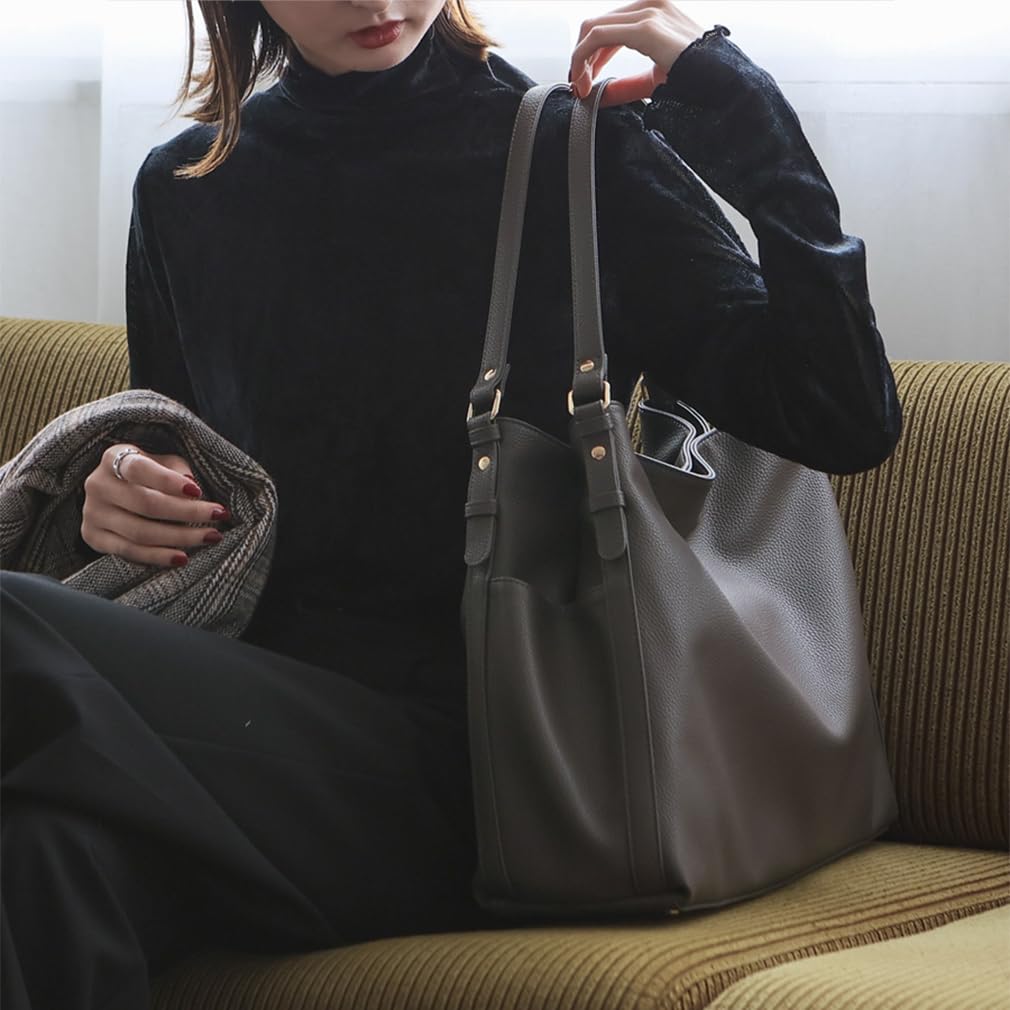 Женская сумка-тоут VITAFELICE с 2 отделениями (inb-90083p) (Шоколад)