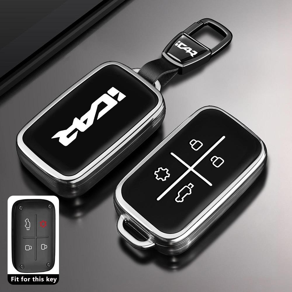 ТПУ чехол для автомобильного ключа Chery Icar V27 Аксессуары Reev Автостайлинг Брелок Пульт Крышка Корпус Кольцо Держатель Брелок