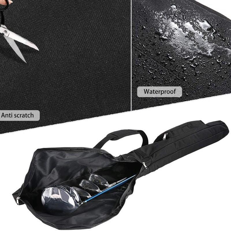 Waterproof Golf Foldable Bag Driving Range Mini Training Practice Golf Bag Portable Club Storage Travel Case