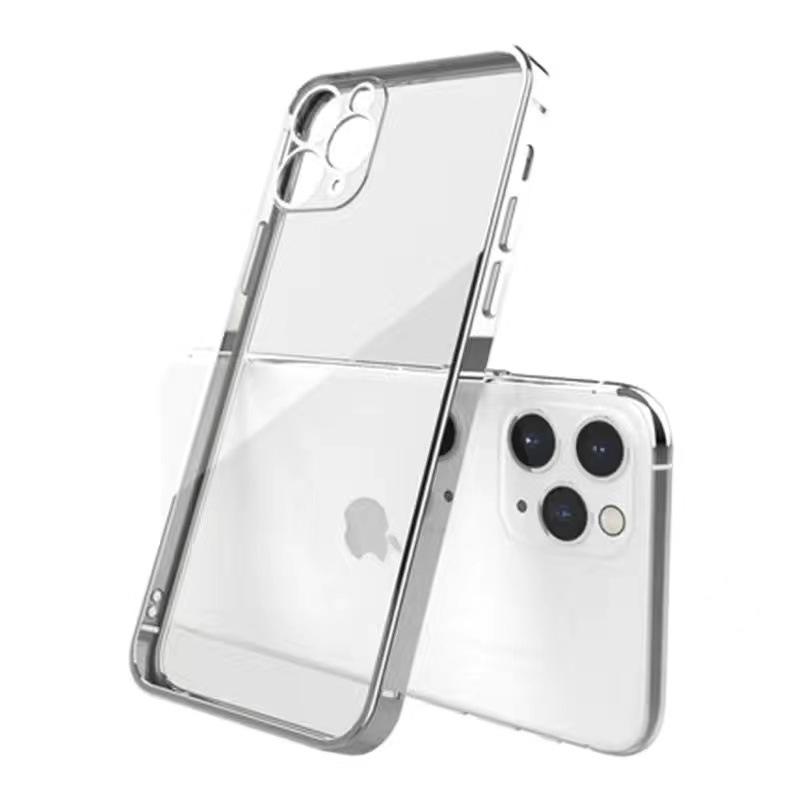 Подходит для Apple 16 Чехол для мобильного телефона iPhone 13 Electric X Plated Pro Max 12 Защита 11 Набор 14 Прозрачный 15 Прозрачный 16pro