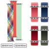 Braided Solo Loop Nylon Fabric Strap for Apple Watch Band 44mm 40mm 38mm 42mm Elastic Bracelet for Iwatch Series 6 SE 5 4 3